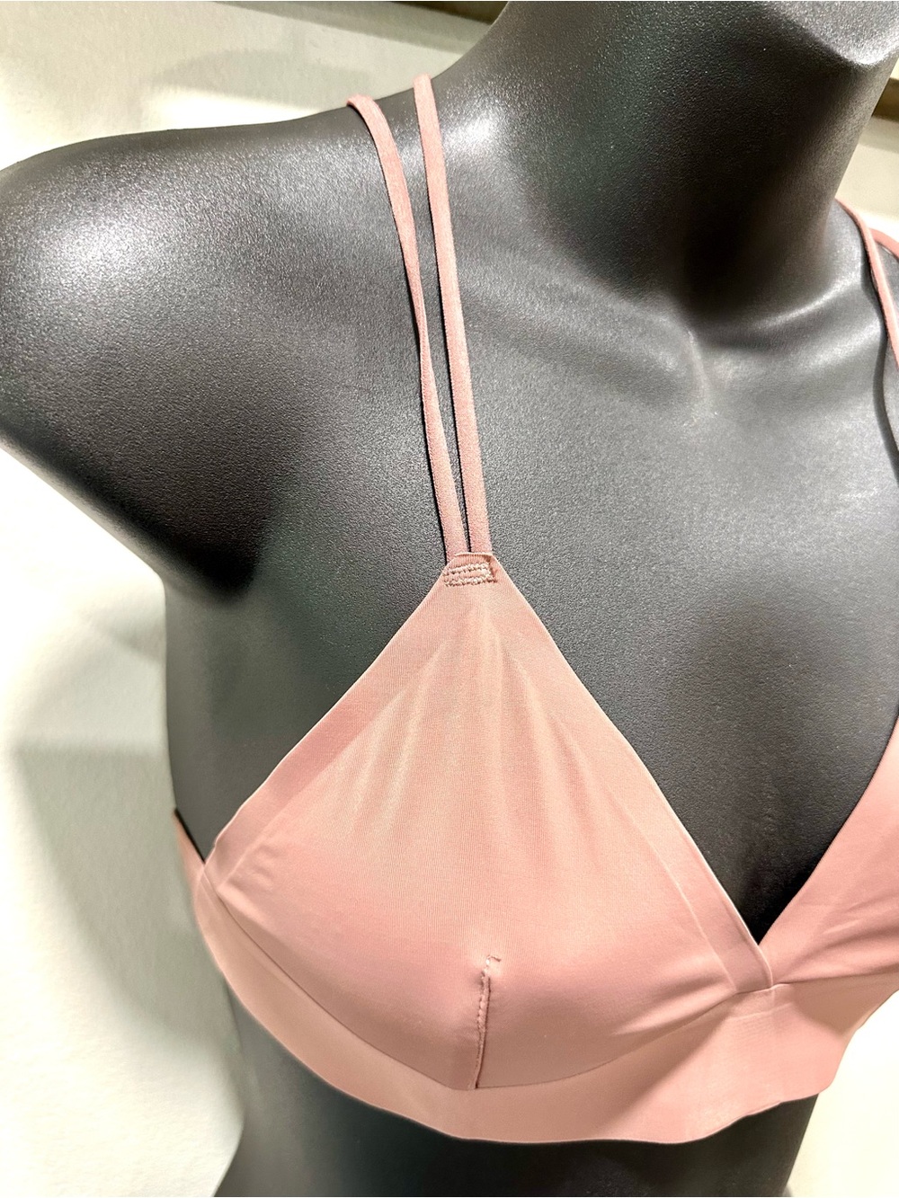 Urban Outfitters Rose Dust Double-Strap Bralette Medium - Picture 4 of 8